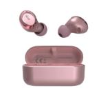 HiFuture Yacht Rose Gold, High-end Metal TWS Earbuds, 5+15hours Play time, Premium Metallic Charge Case,  DynaBoost Bass Technology Inside, Bluetooth 5.3, IPX, Comfort Fit