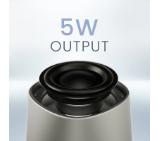 HiFuture Mega S Silver Grey, Bluetooth 5.4, MagSafe, 5W Output, Built-in MIC support Handsfree, Pair to Play (TWS Mode), Up to 10 Hours Playtime, Wireless Charge (7.5W-15W), Phone Holder