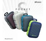 HiFuture Pocket S Beige,  Bluetooth 5.4, IPX7 Waterproof, 5W Output, Pair to Play (TWS Mode), Up to 8 Hours Playtime, Support Clip for Wear, Support Magnetic