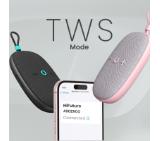 HiFuture ASCENDO Pink, Bluetooth 5.3, IPX7 Waterproof, 20W Output, Pair to Play (TWS Mode), Up to 15 Hours Playtime, Built in 2-in-1 Amplifier