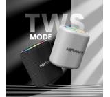 HiFuture Vocalist100 Silver, 20W Output, Karaoke Enable, Two Wireless Microphone, 4000mAh Battery (Support Power Bank), RGB Lighting, Pair to Play (TWS Mode), Bluetooth 5.3