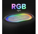 HiFuture Vocalist100 Silver, 20W Output, Karaoke Enable, Two Wireless Microphone, 4000mAh Battery (Support Power Bank), RGB Lighting, Pair to Play (TWS Mode), Bluetooth 5.3