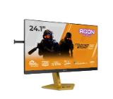 AOC CS24A, 24.1" TN eSports WLED, 1920x1080@610Hz (OC, Native 600Hz), 0.5ms GtG, 0.3ms MPRT, 500cd m/2, 1000:1, DCR 80M:1, Adaptive Sync, FlickerFree, Low Blue Light, Tilt, Height Adjust, Pivot, Swivel, 2xHDMI, DP, USB hub