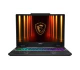 MSI Cyborg 15 B2RWFKG, Intel Core 7 240H (10C/16T, up to 5.2GHz, 24MB), GeForce RTX 5060 8GB GDDR7 572 AI TOPS, 15.6" FHD (1920x1080), 144Hz, IPS-Level, 16GB DDR5 2x8 5600MHz, 512GB PCIe Gen4x4 SSD, Intel WiFi 6E, BT 5.3, 4 Zone RGB Kbd, NO OS, 2.1kg