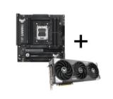 Asus TUF Gaming B850M Plus Wi-Fi + Asus TUF Gaming GeForce RTX 5070 12GB GDDR7 OC