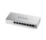 ZyXEL GS1200-8HP v3, 8 Port Gigabit PoE+ webmanaged Desktop Switch, 4x PoE, 68 Watt