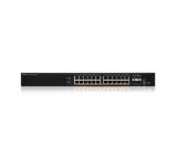 ZyXEL XMG2230-28HP, L3 Access Switch,  24x 2.5G AC:700W PoE , DC:1440W PoE, 4 x SFP+ Uplink, incl 1 yr NebulaFlex Pro