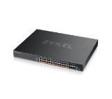 ZyXEL XMG2230-28HP, L3 Access Switch,  24x 2.5G AC:700W PoE , DC:1440W PoE, 4 x SFP+ Uplink, incl 1 yr NebulaFlex Pro