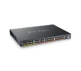 ZyXEL XMG2230-52HP, L3 Access Switch,  16x 2.5G, 32x 1G,  AC:960W PoE , DC:2400W PoE, 4 x SFP+ Uplink, incl 1 yr NebulaFlex Pro