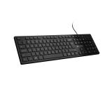 Natec Keyboard Herring Glow US, Black, Slim