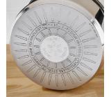 Tefal H8164675 pot with lid, stainless steel/glass, 24 cm, Silver