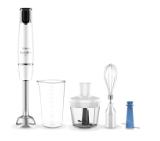 Tefal HB944138 Infinyforce 4 In 1 White, 4 Powelix Life Blades, Chopper, Backer, Whicsk, Ice Crush