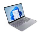 Lenovo ThinkBook 16 G8 Intel Core Ultra 5 135H, 14C (up to 4.6GHz, 18MB), 16GB SODIMM DDR5-5600, 1TB SSD, 16" WUXGA (1920x1200) IPS AG, Intel Arc Graphics, FHD&IR Cam, Backlit KB, WLAN, BT, FPR, 4 cell, DOS, 3Y Onsite