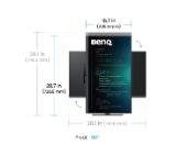 BenQ RD320U 31.5" IPS, 3:2, 3840x2160, 5ms, Nano Matte, 98% P3, HDR 400, MoonHalo, B.I. Gen2, KVM Switch, DualView Plus, PIP/PBP, 2000:1, 2x HDMI 2.0, DP 1.4 x1, USB-C 90W x1, USB HUB, Speakers 2Wx2, Height Adj. Stand 110 mm, Display Pilot 2, 7.3 kg