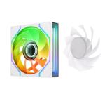 Thermaltake SWAFAN Infinity EX14 ARGB PC Cooling Fan TT Premium Edition 3 Fan Pack White