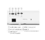 BenQ TK710STi DLP, 4K UHD (3840x2160), HDR, Ultra-fast 4ms, 10K:1, 3200 AL, 1.2x Zoom, Keystone 3D, Console Gaming, 2xHDMI, USB, RS232, Speaker 5W, eARC, Dolby Atmos, Audio out, 28dB (Eco), White