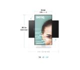 BenQ GW2490TC 23.8W WORK &  ENTERTAINMENT DISPLAY GW2490TC WHITE