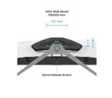 BenQ EX251, 25” FHD BenQ 220Hz MOBIUZ Gaming Monitor, EX251 WHITE