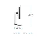 BenQ EX271UZ 27” 4K 166 PPI 240Hz MOBIUZ OLED Gaming Monitor, EX271UZ WHITE