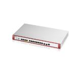 ZyXEL USG FLEX 700 H, User-definable ports with 2*2.5G, 2*10G( PoE+) & 8*1G, 2*SFP+, 1*USB, Entry Defense Pack