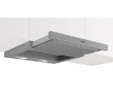 Bosch DFL064W54, SER2, Telescopic hood 60cm C, EcoSilence Drive, max 394 m3/h, 68dB, 3 speeds, CoP D, Grease eff. 86,6%, w/o handle