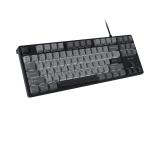 Fury Gaming Keyboard Kanabo K2, US layout, White backlight, Mechanical, Black-Grey