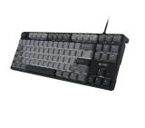 Fury Gaming Keyboard Kanabo K2, US layout, White backlight, Mechanical, Black-Grey