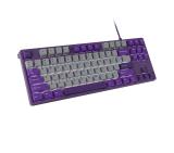 Fury Gaming Keyboard Kanabo K2, US layout, White backlight, Mechanical, Grey-Violet
