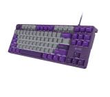 Fury Gaming Keyboard Kanabo K2, US layout, White backlight, Mechanical, Grey-Violet