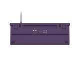 Fury Gaming Keyboard Kanabo K2, US layout, White backlight, Mechanical, Grey-Violet