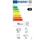 Bosch SPS4EMI17E, SER4, Free-standing dishwasher 45cm, B, EfficientDry, 8,7l, 10ps, 6p/5o, 44dB(B), Silence 43dB, 3rd drawer, R3, Rackmatic, inox, HC