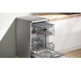 Bosch SPS4EMI17E, SER4, Free-standing dishwasher 45cm, B, EfficientDry, 8,7l, 10ps, 6p/5o, 44dB(B), Silence 43dB, 3rd drawer, R3, Rackmatic, inox, HC