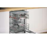 Bosch SBV6ZCX25E, SER6, Dishwasher fully integrated, B, Zeolith, 865mm height, 9,0l, 14ps, 7p/5o, 40dB(B), Silence 39dB, 3rd drawer, R3 baskets, Extra Clean Zone, TimeLight, HC, interior light