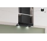 Bosch DBB67DP60, SER6, Integrated box hood 60cm A+, EcoSilenceDrive, max 433(699)m3/h, 57(68)dB, 3+1 speeds, CoP A, Grease eff. 85,3%(B), Glass touch control, HC, Color temp. adjust, Matt black