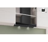 Bosch DBB87DP60, SER6, Integrated box hood 80cm A+, EcoSilenceDrive, max 433(699)m3/h, 57(68)dB, 3+1 speeds, CoP A, Grease eff. 85,3%(B), Glass touch control, HC, Color temp. adjust, Matt black