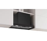 Bosch DBB63BC60, SER2, Integrated box hood 60cm D, max 384m3/h, 65dB, 3 speeds, CoP E, Grease eff. 89,3%(B), Push button control, Matt black