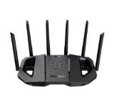 Asus Gaming Wireless Router,TUF Gaming BE9400 Tri Band WiFi 7 (802.11be) Extendable Gaming Router, Quad 2.5G ports, 3-step Port Forwarding, Smart Home Master, AiMesh support, and AiProtection for Network Security, Black