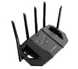 Asus Gaming Wireless Router,TUF Gaming BE9400 Tri Band WiFi 7 (802.11be) Extendable Gaming Router, Quad 2.5G ports, 3-step Port Forwarding, Smart Home Master, AiMesh support, and AiProtection for Network Security, Black