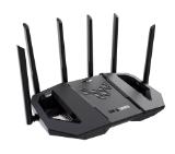 Asus Gaming Wireless Router,TUF Gaming BE9400 Tri Band WiFi 7 (802.11be) Extendable Gaming Router, Quad 2.5G ports, 3-step Port Forwarding, Smart Home Master, AiMesh support, and AiProtection for Network Security, Black