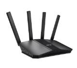 Asus Wireless Router, RT-BE58U V2, BE3600, Dual-Band, Quad-Core 2.0GHz CPU, 256MB/1GB Flash/RAM, 4K-QAM, 2.5G port, g, AiProtection Pro, NAT Passthrough , VPN, multiple SSIDs,  IPTV, Beamforming, 4G LTE/5G Mobile Tethering, AiMesh, Black