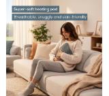 Beurer HK SE Cosy and soft heat pad;  3 temperature settings, automatic switch off after 90 min; washable on 30°; Gray