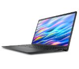 Dell 15 DC15250, Intel Core i5-1334U (10 cores, up to 4.60 GHz), 15.6" FHD (1920x1080) 120Hz WVA AG, 16GB, 16GBx1, DDR4, 2666 MT/s, 512GB M.2 PCIe NVMe, Intel UHD Graphics, HD RGB cam, Wi-Fi 6, Win 11 pro, Bulgarian kbd, Carbon Black (Plastic), 3Y PS