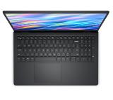 Dell 15 DC15250, Intel Core i5-1334U (10 cores, up to 4.60 GHz), 15.6" FHD (1920x1080) 120Hz WVA AG, 16GB, 16GBx1, DDR4, 2666 MT/s, 512GB M.2 PCIe NVMe, Intel UHD Graphics, HD RGB cam, Wi-Fi 6, Win 11 pro, Bulgarian kbd, Carbon Black (Plastic), 3Y PS