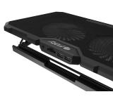 Fury Gunbai G3 Laptop Cooling Pad 14.1-17.3" 2 fans, RGB LED Light, 2 USB