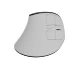 Natec Euphonie Vertical Mouse PRO Wireless  BT 5.0, 4000DPI Silent, Programmable, White