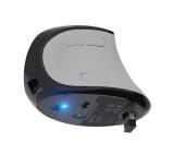Natec Euphonie Vertical Mouse PRO Wireless  BT 5.0, 4000DPI Silent, Programmable, White