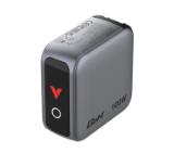 Verbatim Mini GaN Charger 100W with Display + 100W USB-C to USB-C Cable (Charger and Data transfer) Grey