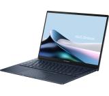 Asus Zenbook UX3405CA-ST1098W,Intel Ultra 7 255H 2.0 GHz (24MB Cache, up to 5.1 GHz, 16 cores, 16 Threads), 14.0 OLED WQXGA+(WQ+) 2880X1800 16:10 Bend+500nits Glare , 120 Hz, LPDDR5X 16GB ( on board ),1TB  SSD G4, Windows 11 , Ponder Blue