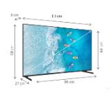 Thomson 50" UHD Google TV; 3840 x 2160 (4K UHD), DLED, 60 Hz, Dolby Audio, Google Cast, DVB-T/T2/C/S/S2, HDR10,  Wi-Fi, Bluetooth, LAN, HDMI 3 (2.1), USB 2 (2.0), AV IN, Hotel mode, Side Feet, Black