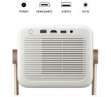 Hisense projector M2SE-PRO Home Cinema,Ultra HD (3840x2160),HDMI 1x, 1300Lumens, 1000:1, 2 x10W,VidaaU7, 65"-200", White